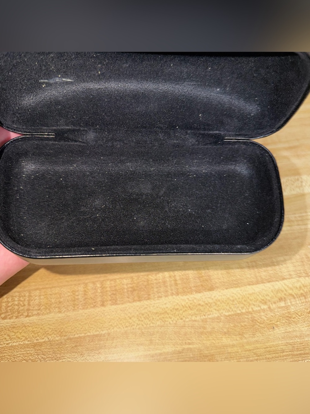 Coach Black Hard leather clamshell Sunglasses/glasses Case with Logo - Picture 4 of 7